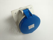 63A Industrial Plug Sockets Receptacle 6h Earth Position Light Weight