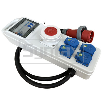 Syntax CT3 32AMP 8 Outlet Power Splitter Cord IP44 Waterproof With 8 Schuko Sockets 490*142*95mm