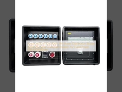 Quadros de Distribuição de Energia Syntax MD3 5P 32A 400V 3PH HDPE IP67 Com Disjuntores Schneider para Eventos 630x430x680mm