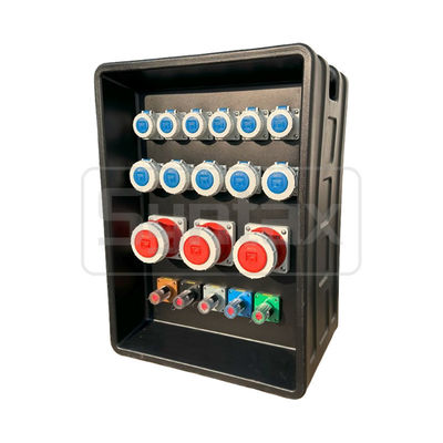 Syntax MD4 Três fases 250AMP IP67 Caixa de distribuição de energia HDPE à prova d'água com disjuntores Schneider e PowerSyntax